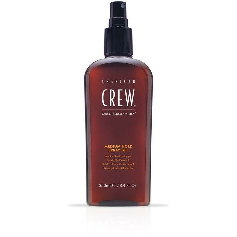 American Crew Spray Gel for Men, Medium Hold 8.45floz-The Warehouse Salon