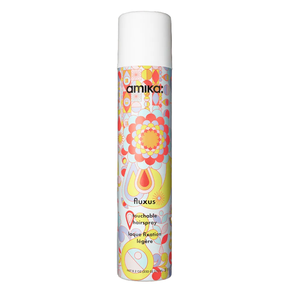 Amika Fluxus Touchable Hairspray 8oz by Amika - Professional Hair Care