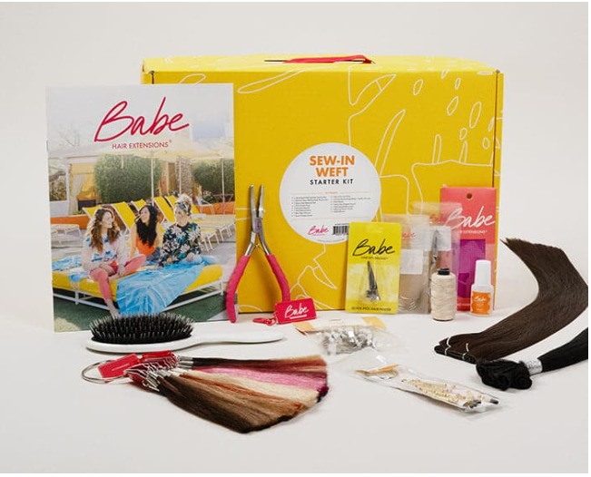 Babe Weft Extension Starter Kit - Default Title - Babe Hair Extensions