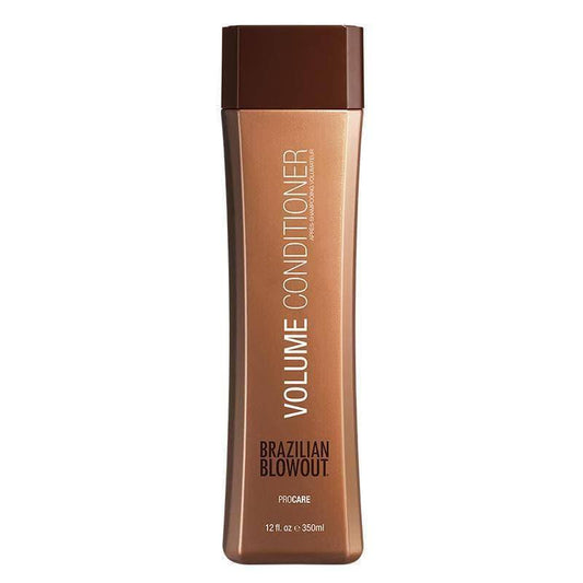 BRAZILIAN BLOWOUT Volume Conditioner, 12 Floz by Brazilian Blowout - Professional Hair Care