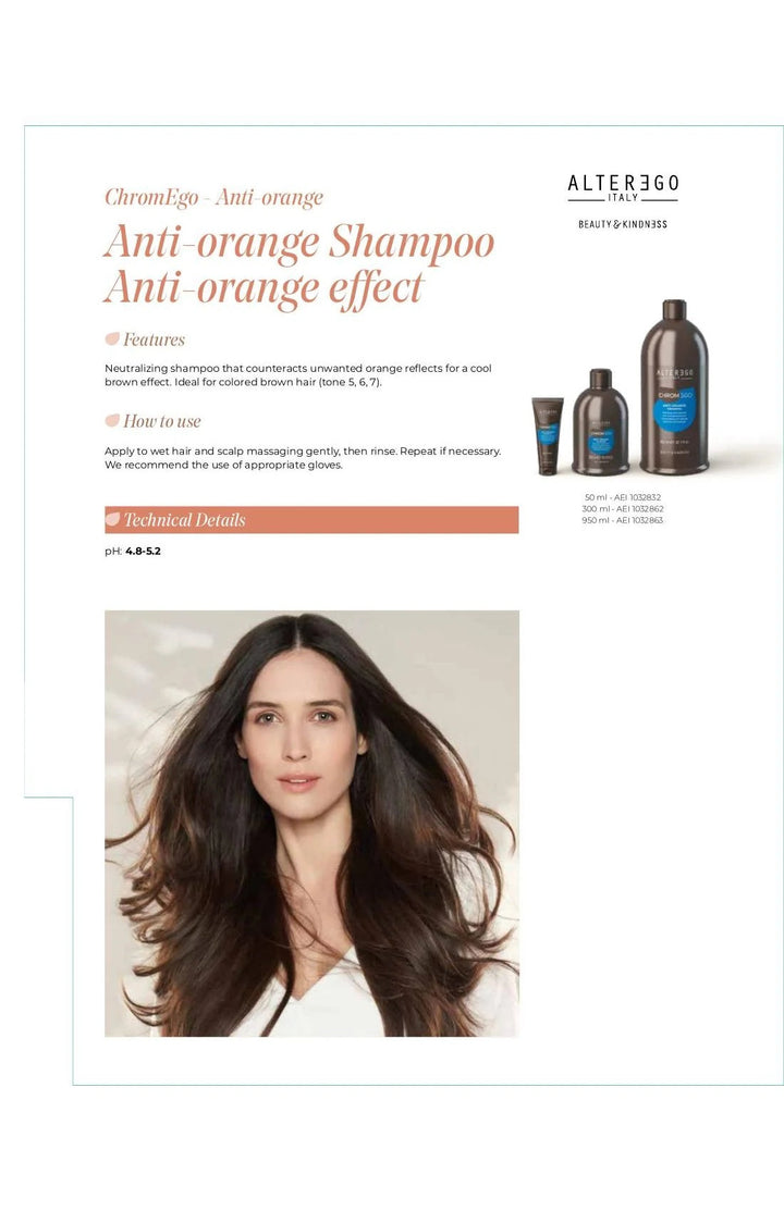 Alter Ego Chromego Anti Orange Shampoo