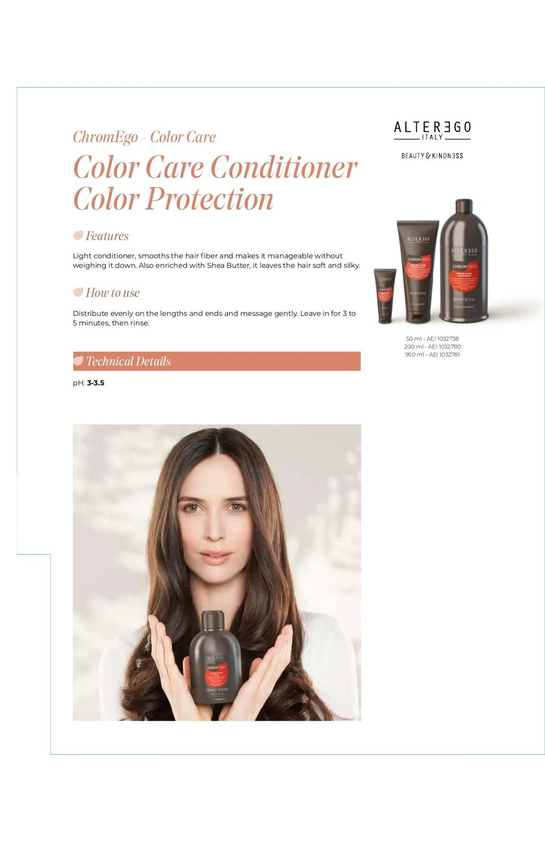 ALTER EGO AE COLOR CARE CONDTIONER 6.76 OZ - ALTER EGO | The Warehouse Salon