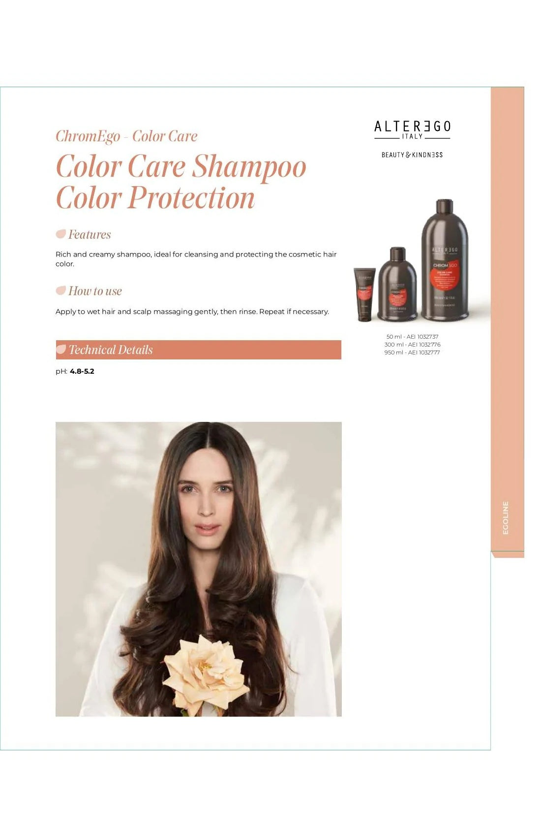 ALTER EGO AE COLOR CARE SHAMPOO 10 OZ - ALTER EGO | The Warehouse Salon