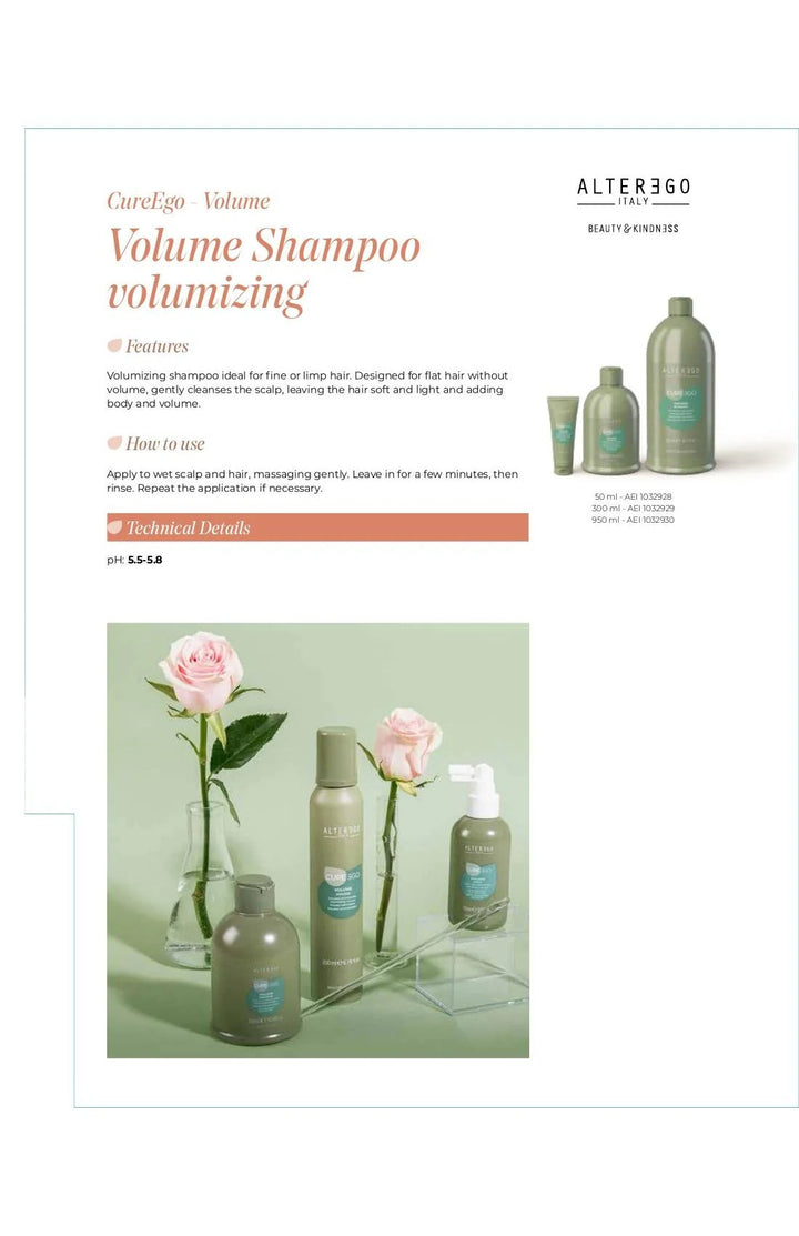 Alter Ego Curego Volume Shampoo