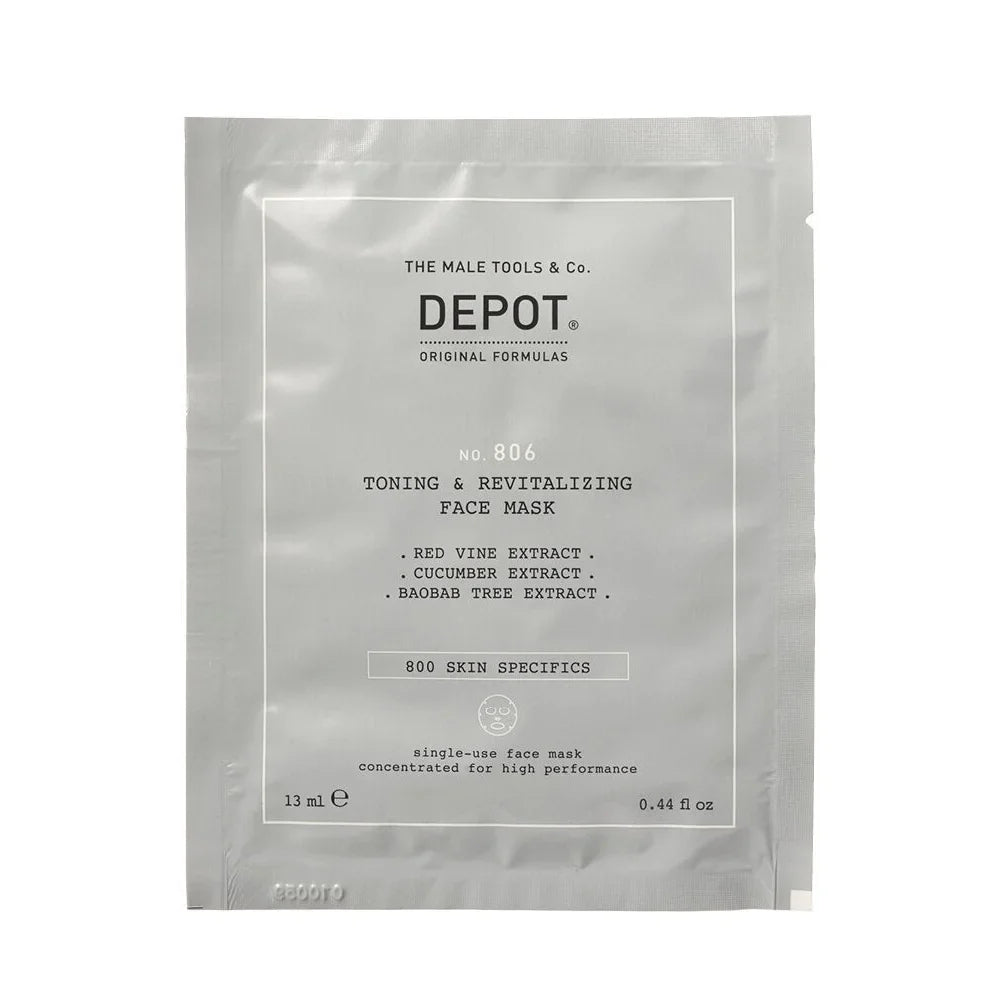 Depot Depot No. 806 Toning & Revitalizing Face Mask - 12 Masks