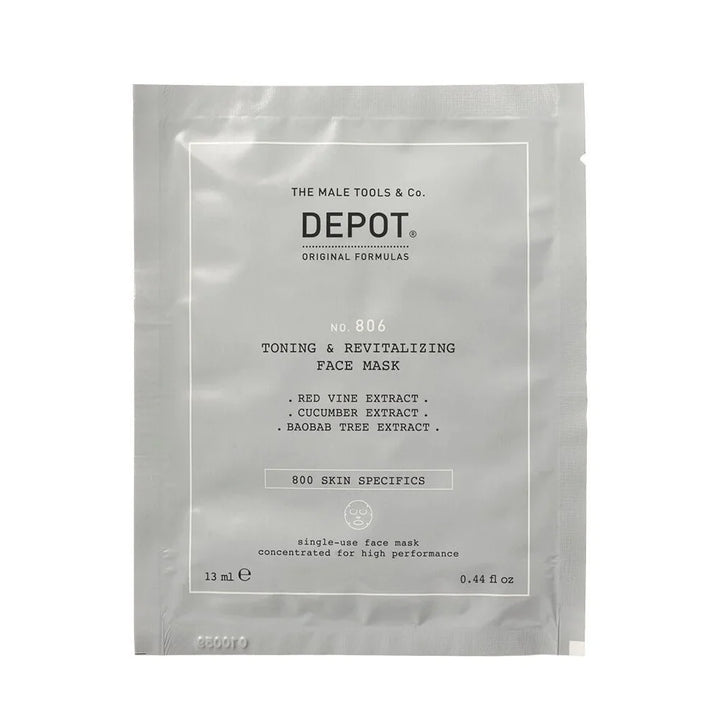 Depot Depot No. 806 Toning &amp; Revitalizing Face Mask - 12 Masks
