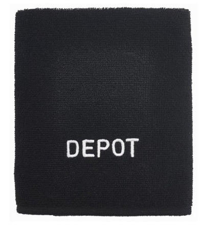 Depot Black Hair Towel by Depot - Men's Grooming