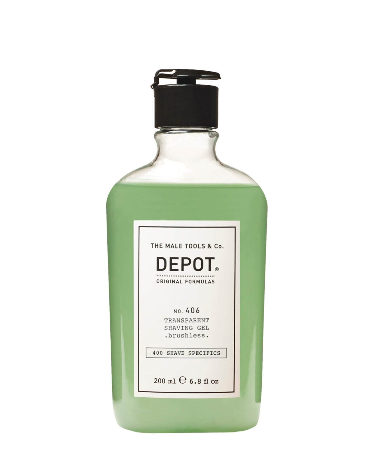 Depot No. 406 Transparent Shaving Gel by Depot - Men's Grooming