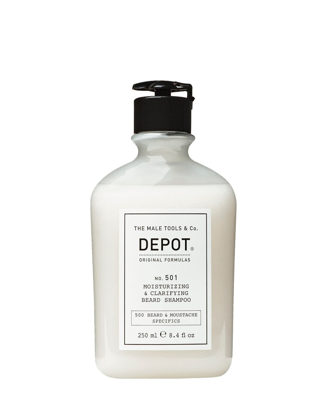 Depot No. 501 Moisturizing &amp; Clarifying Beard Shampoo by Depot - Men&