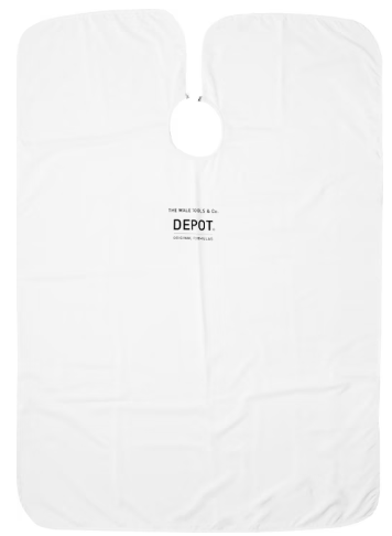 Depot White Cutting Cape by Depot - Men's Grooming