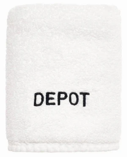 Depot White Facial Towel by Depot - Men&