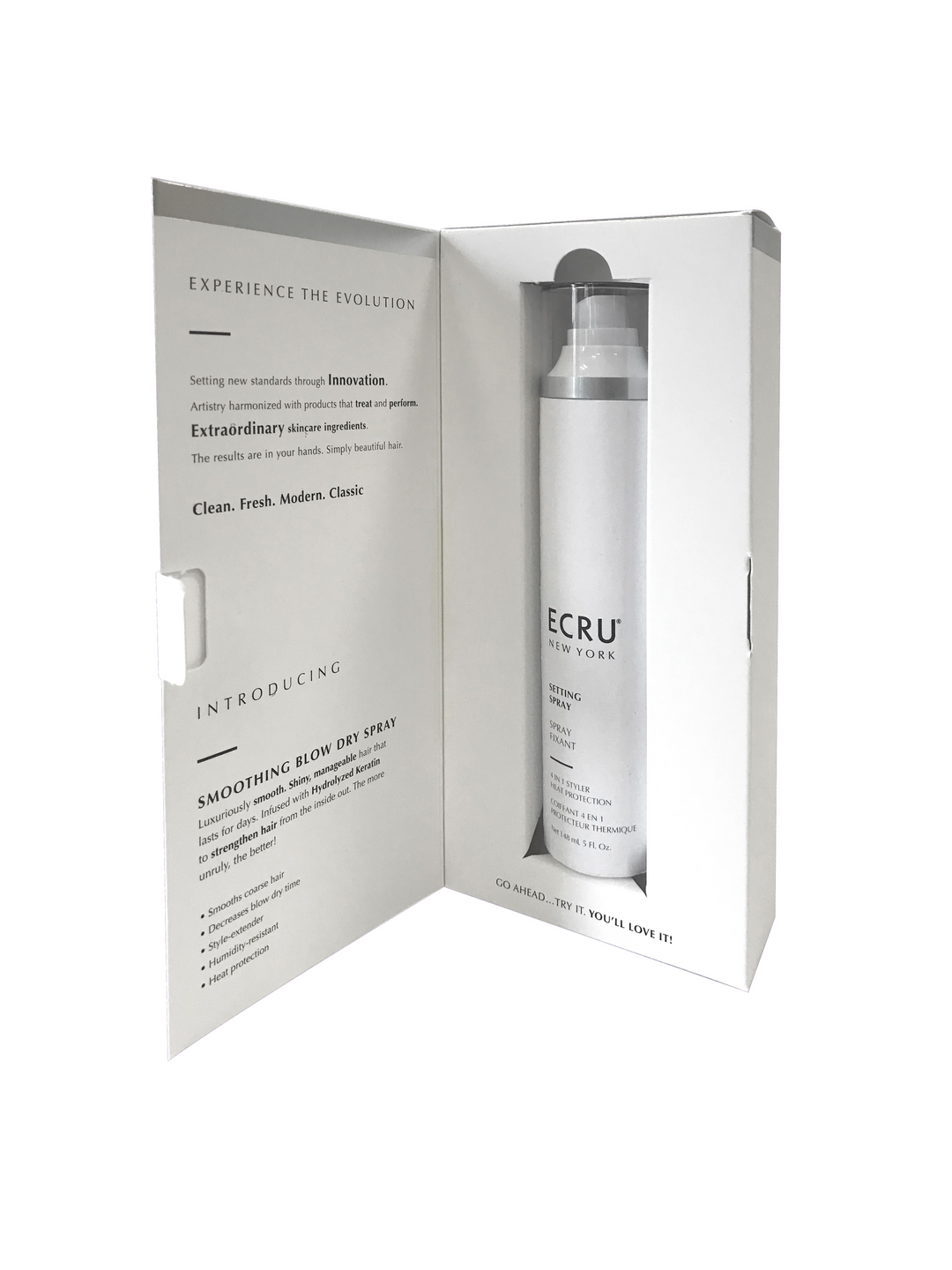 ECRU New York Smoothing Blow Dry Spray Gift Box by ECRU New York