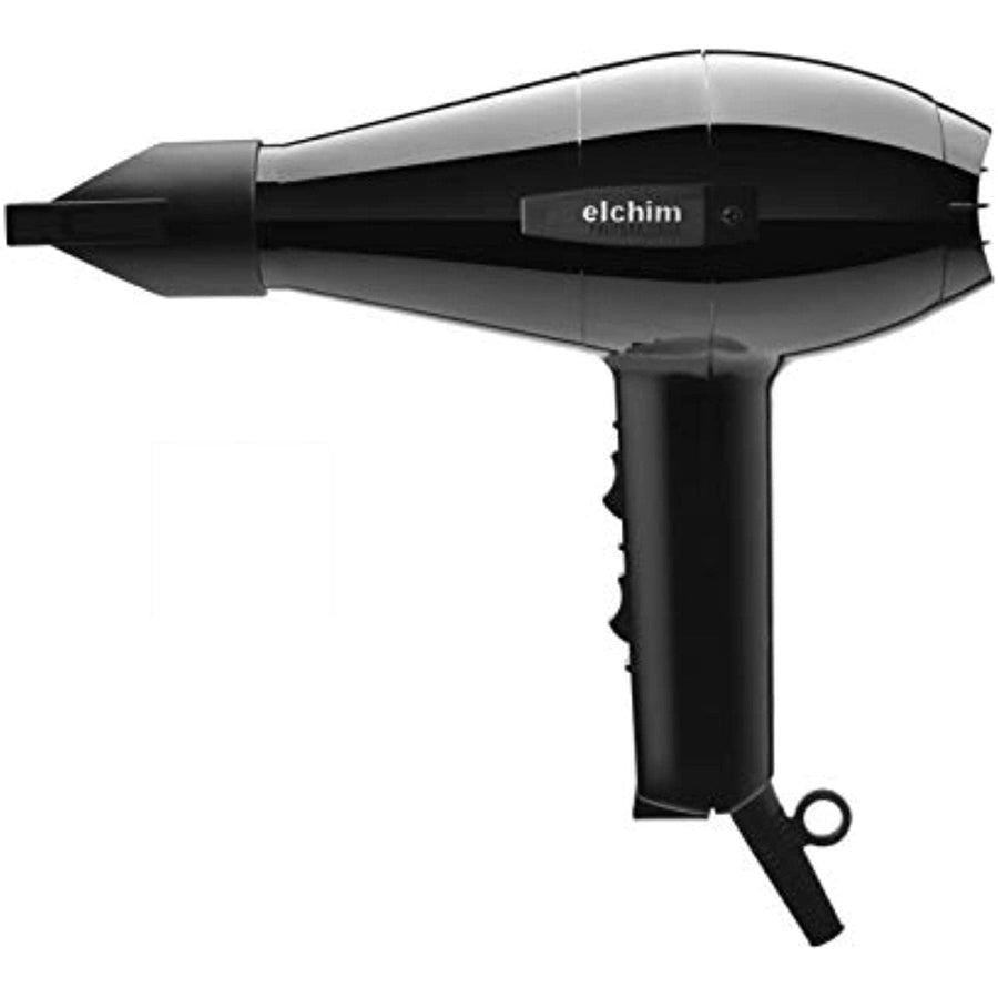 Elchim 2001 Professional Hair Dryer 2000 Watts - Black-The Warehouse Salon