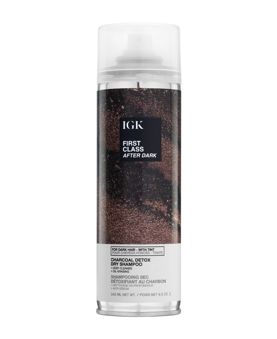 IGK Hair IGK FIRST CLASS CHARCOAL DRY SHAMPOO AFTER DARK 6.3OZ G1ASFCAD63A1