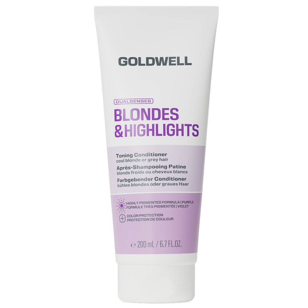 Goldwell Blondes & Highlights Purple Toning Conditioner