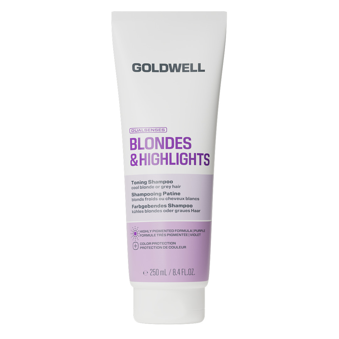 Goldwell Blondes & Highlights Purple Toning Shampoo