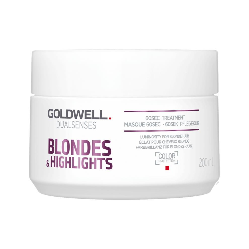 Goldwell DualSenses Blonde & Highlights 60 Sec Treatment 16.9oz