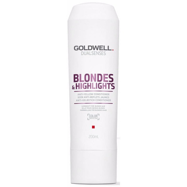 Goldwell DualSenses Blonde & Highlights Anti-Yellow Conditioner-The Warehouse Salon