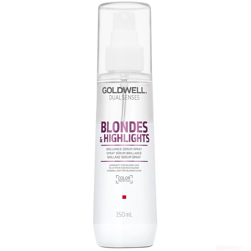 Goldwell DualSenses Blonde & Highlights Brillance Serum Spray 5oz by Goldwell - Professional Hair Care
