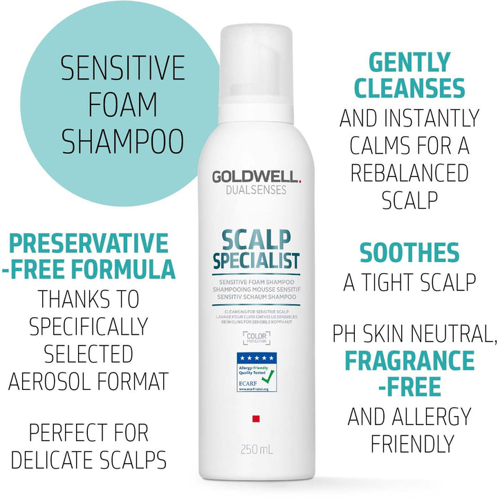 Goldwell Goldwell DualSenses Scalpspecialist Sensitive Foam Shampoo, 8.5oz