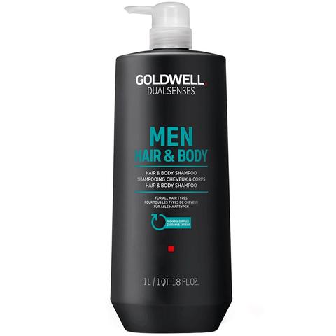 Goldwell DualSenses Men Hair &amp; Body Shampoo by Goldwell - Professional Hair Care