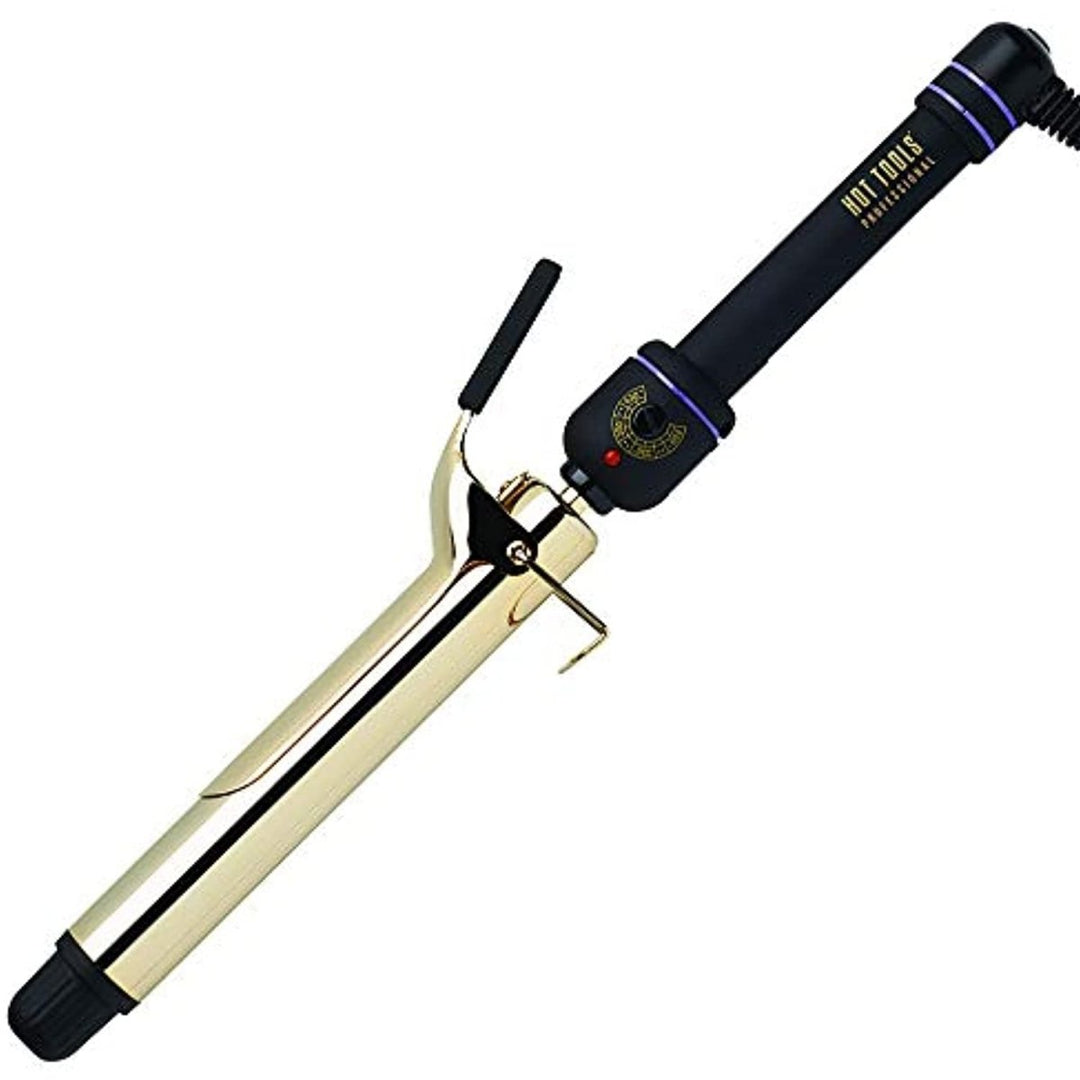 Hot Tools 1 1/4" Salon Curling Iron/Wand-Extra Long Barrel-24K Gold-The Warehouse Salon