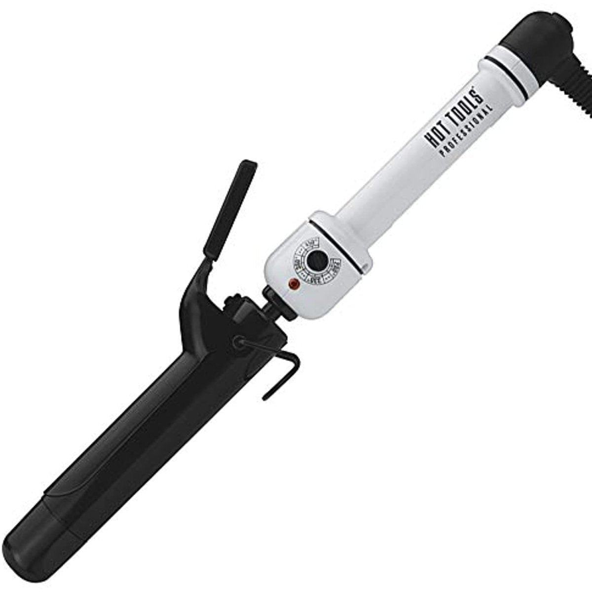 Hot Tools HTBW45 Spring Curling Iron, Black/White, 1 1/4 Inches by Hot Tools - Professional Hair Care