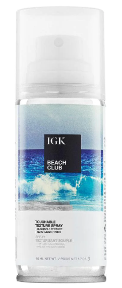 IGK BEACH CLUB Touchable Texture Spray 1.7 oz by IGK - Professional Hair Care