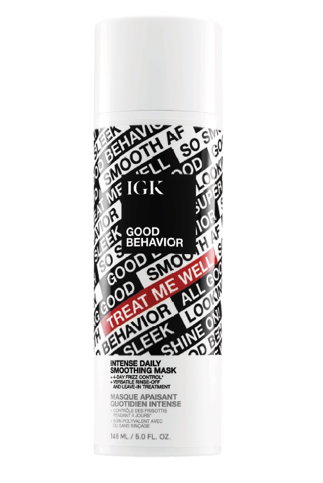 IGK GOOD BEHAVIOR Smoothing Mask 5 oz by IGK - Professional Hair Care