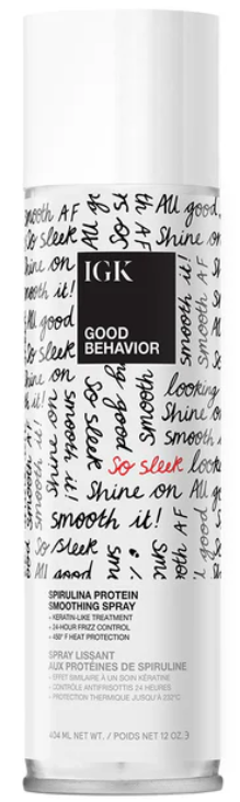 IGK GOOD BEHAVIOR Spirulina Protein Smoothing Spray by IGK - Professional Hair Care