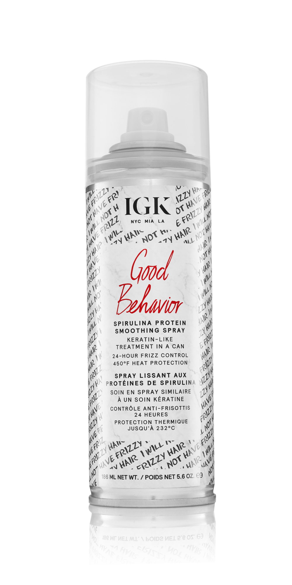 IGK GOOD BEHAVIOR Spirulina Protein Smoothing Spray by IGK - Professional Hair Care