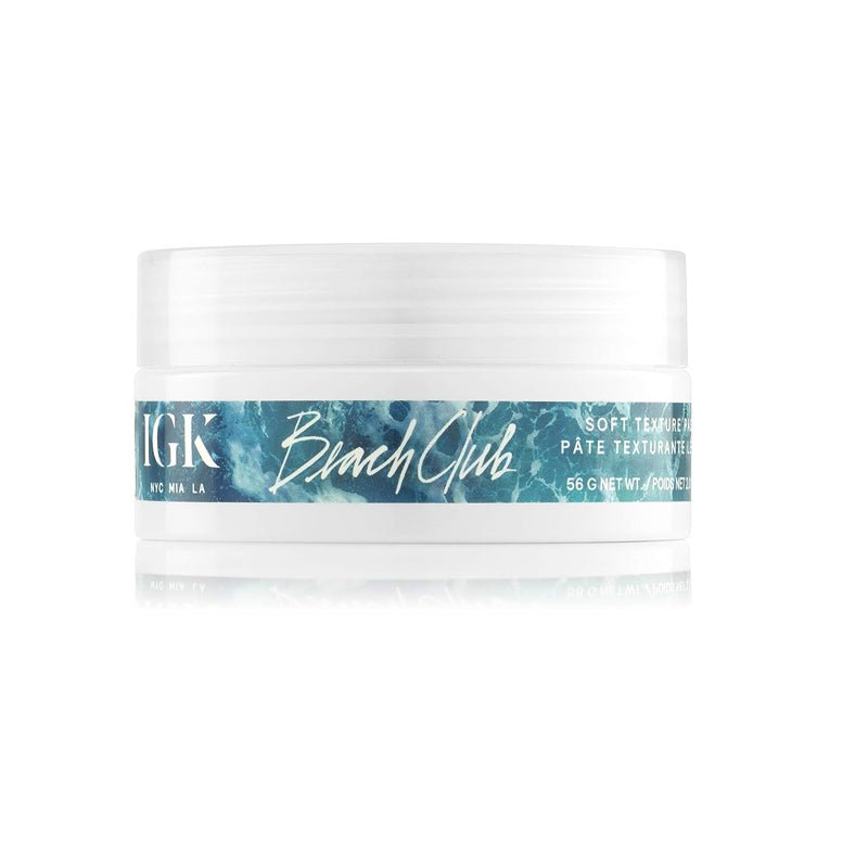 IGK Beach Club Soft Texture Paste 2oz by IGK Hair - Professional Hair Care