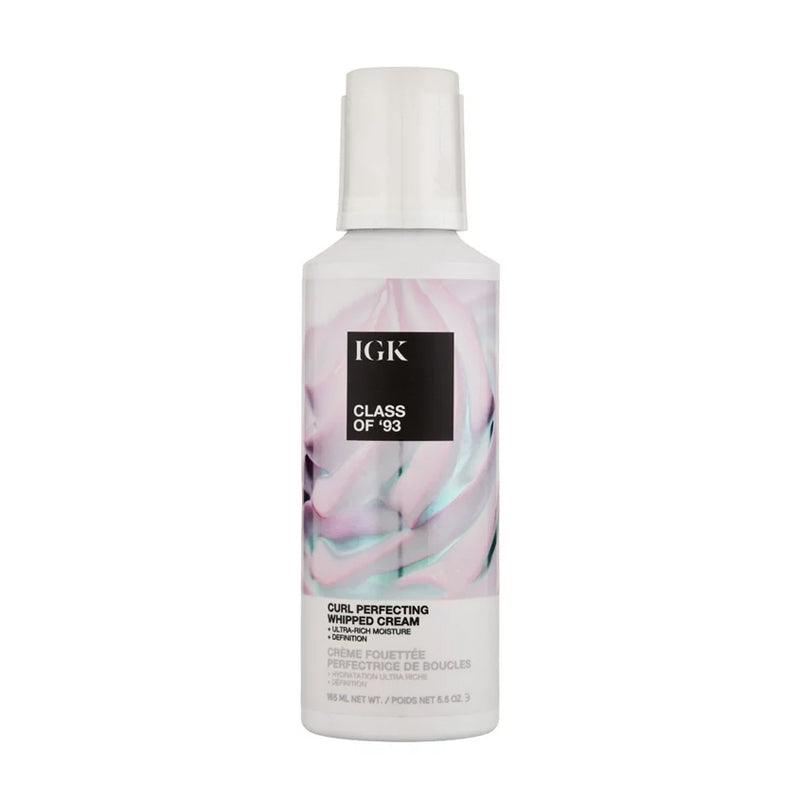 IGK Class of '93 Curl Perfecting Whipped Cream 5.5oz by IGK Hair - Professional Hair Care