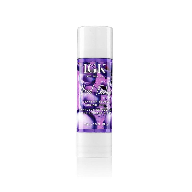 IGK Mixed Feelings Leave-in Blonde Toning Drop 1oz by IGK Hair - Professional Hair Care