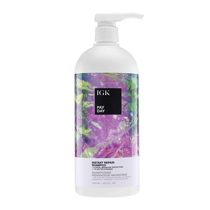 IGK PAY DAY Instant Repair Shampoo 33.8oz by IGK Hair - Professional Hair Care