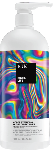 IGK MORE LIFE Color Extending Gloss Conditioner by IGK - Professional Hair Care