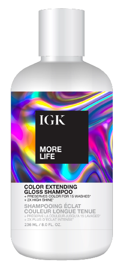 IGK MORE LIFE Color Extending Gloss Shampoo by IGK - Professional Hair Care