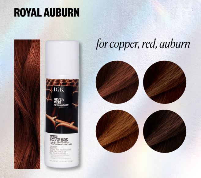 IGK Never Miss Root &amp; Scalp Touch Up Spray by IGK - Professional Hair Care