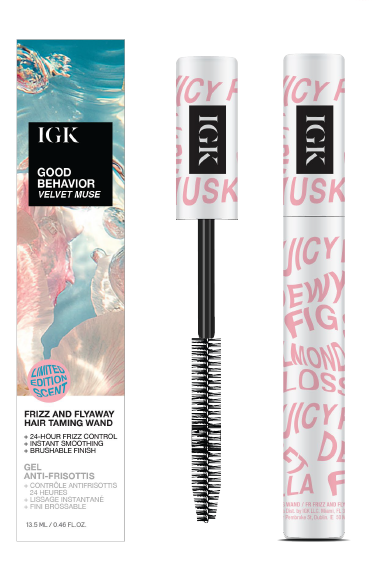 IGK Good Behavior Frizz & Flyaway Taming Wand "Velvet Muse" Scent by IGK - Professional Hair Care