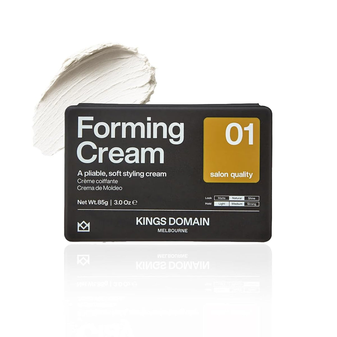 Kings Domain Melbourne Forming Cream 85 g, natural finish light-medium hold men&