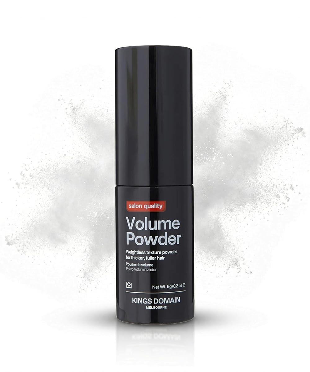 Kings Domain Melbourne Volume Powder 6 g, weightless matte medium hold men's volumising powder