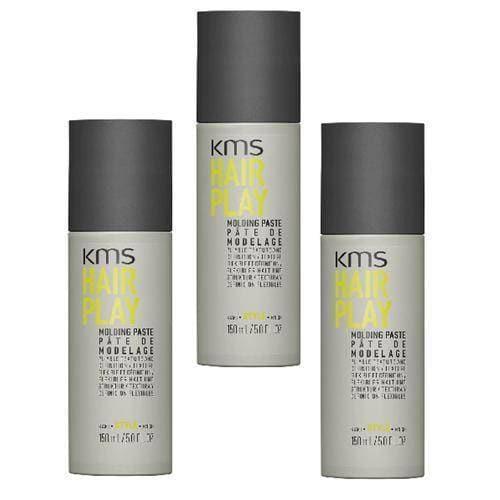 KMS HairPlay Molding Paste 5 oz (Pack of 3) by KMS - Professional Hair Care
