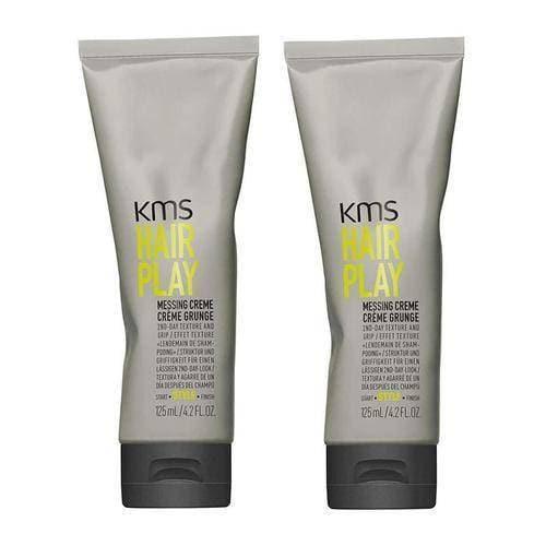 KMS HairPlay Messing Creme 4.2oz (Pack of 2) by KMS - Professional Hair Care