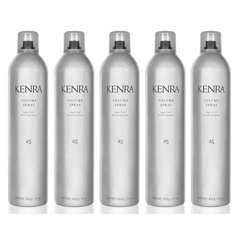 Kenra Volume Hairspray #25, 55% Voc, 16 oz (Pack of 5)