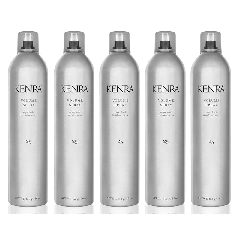 Kenra Volume Hairspray #25, 55% Voc, 16 oz (Pack of 5)