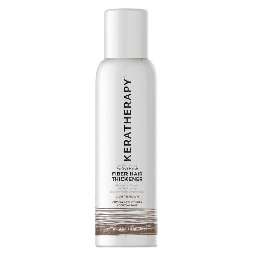 Keratherapy Perfect Match Fiber Hair Thickener - Light Brown 4 oz-The Warehouse Salon