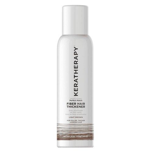 Keratherapy Perfect Match Fiber Hair Thickener - Light Brown 4 oz by Keratherapy - Professional Hair Care
