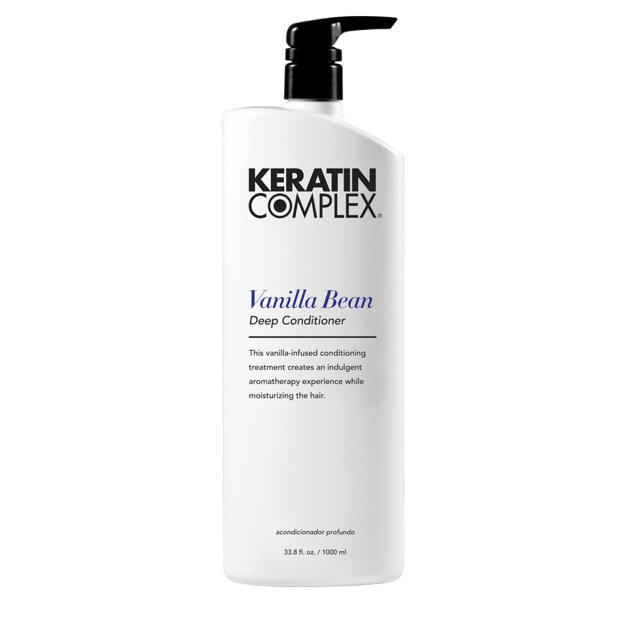 Keratin Complex Vanilla Bean Deep Conditioner 33.8oz-The Warehouse Salon