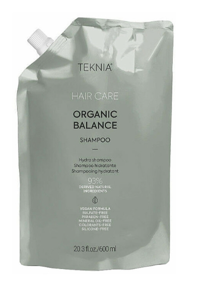 Lakme Organic Balance Shampoo Refill Pouch 600 ml