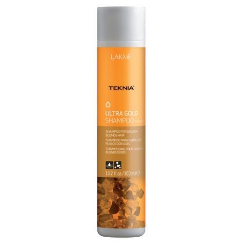 Lakme Teknia Ultra Gold Shampoo 10.1oz by Lakme - Professional Hair Care